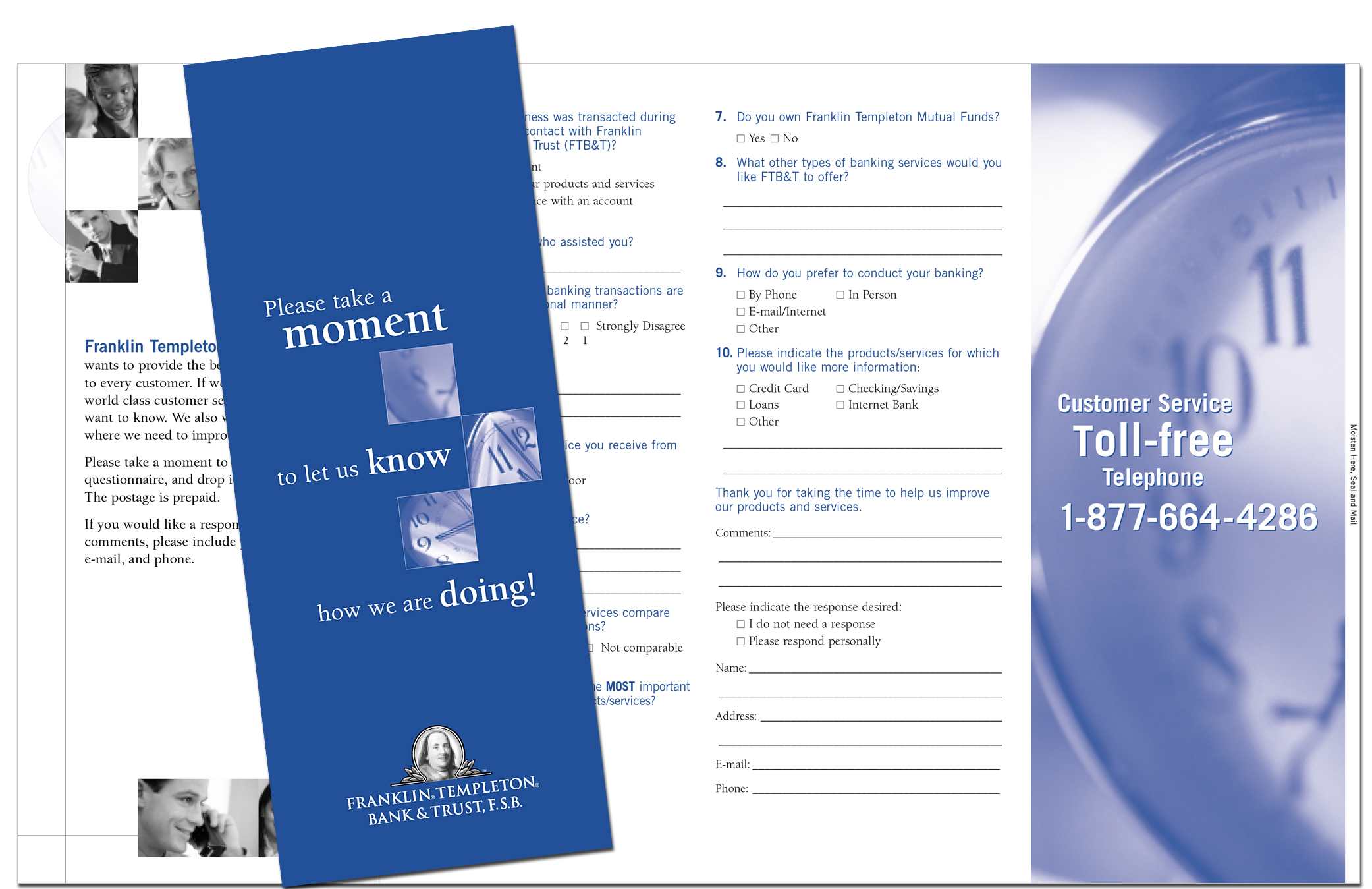 Direct mail brochure
