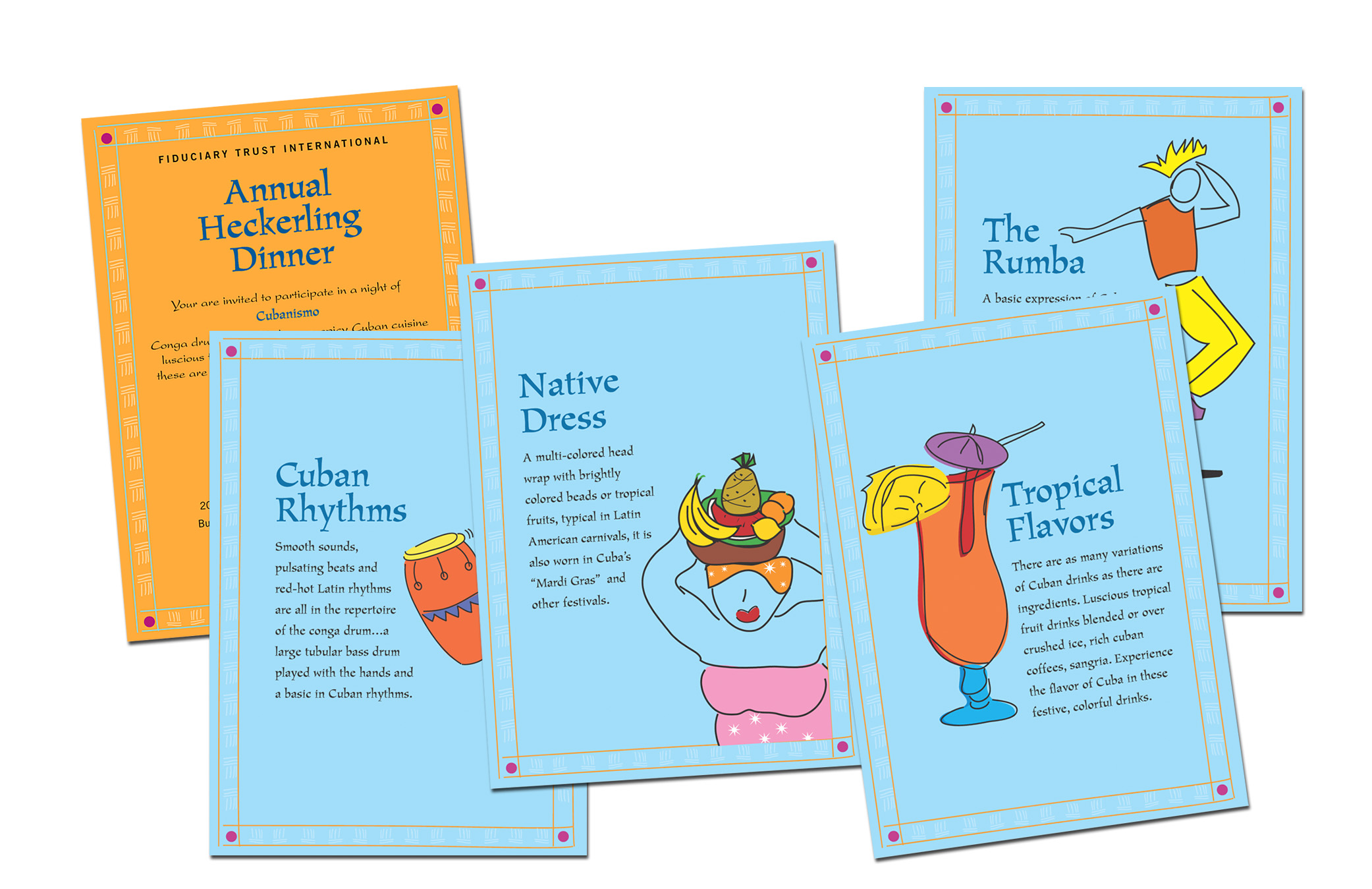 Marketing invitaion comps