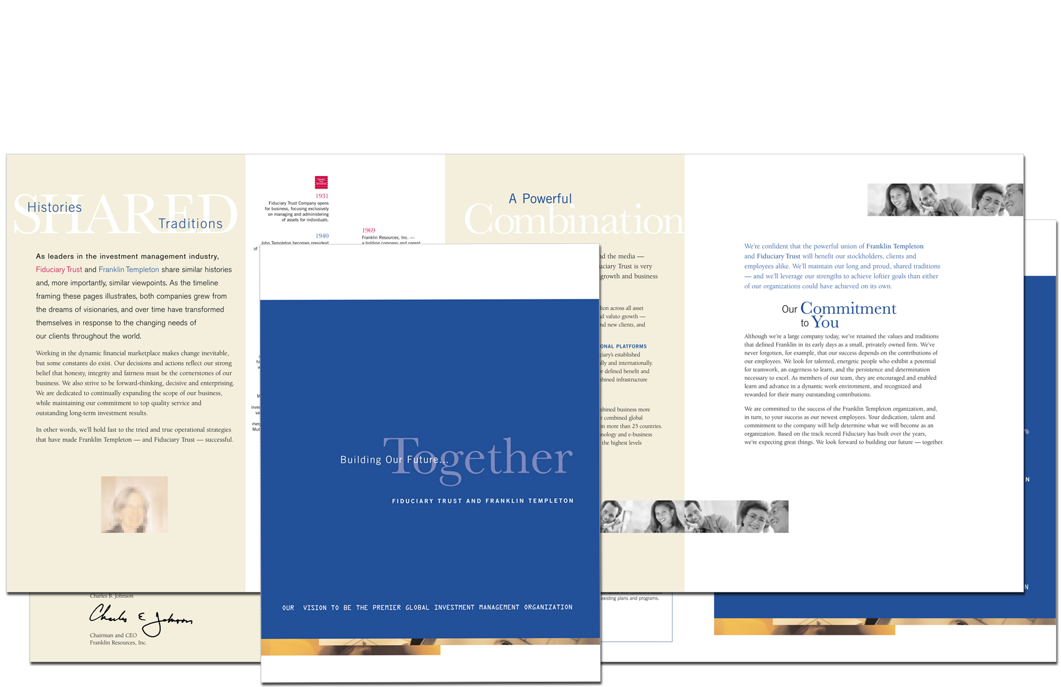 Corporate marketing brochure