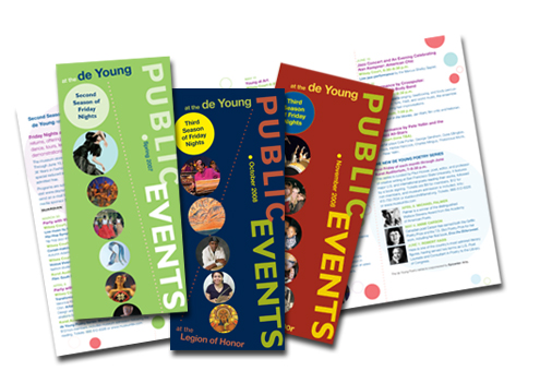 Public Events Quarterly Brochures