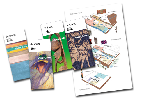 de Young visitor maps