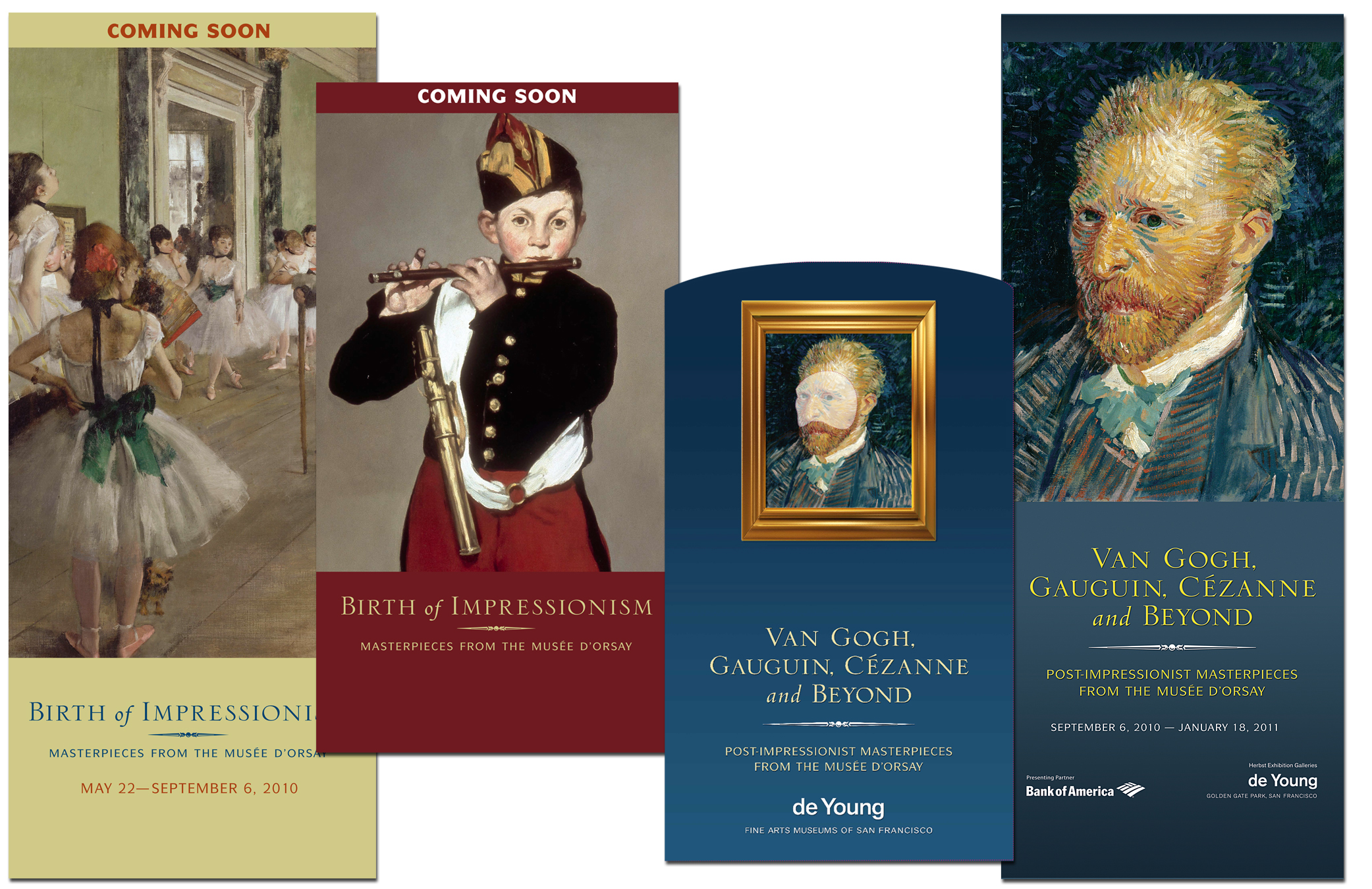 Van Gogh Exhibition sign