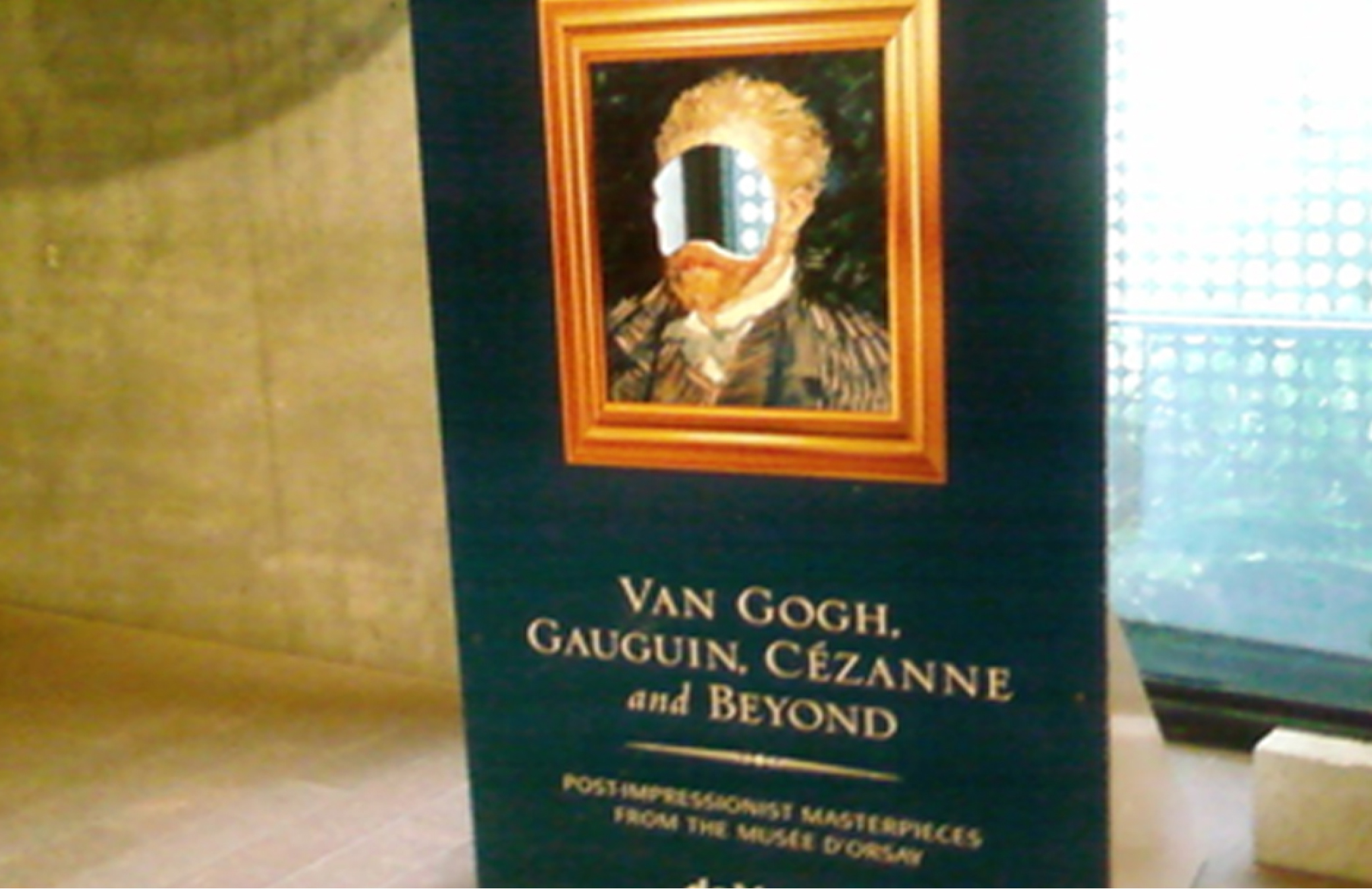 Van Gogh Exhibition sign